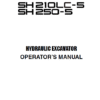 Sumitomo SH210LC-5 Hydraulic Excavator Repair Service Manual