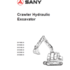 Sany SY195C-9, SY205C-9, SY215C-9, SY225C-9 Hydraulic Excavator Repair Service Manual