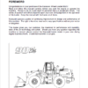 Kawasaki 90ZIV Wheel Loader Repair Service Manual