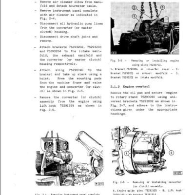 Fiatallis 8, 8-B Crawler Dozer Repair Service Manual