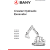 Sany SY265C-9 Hydraulic Excavator Repair Service Manual