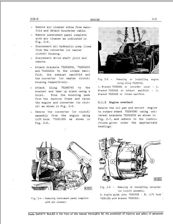 Fiatallis 8, 8-B Crawler Dozer Repair Service Manuals Fiatallis 8, 8-B Crawler Dozer Repair Service Manual