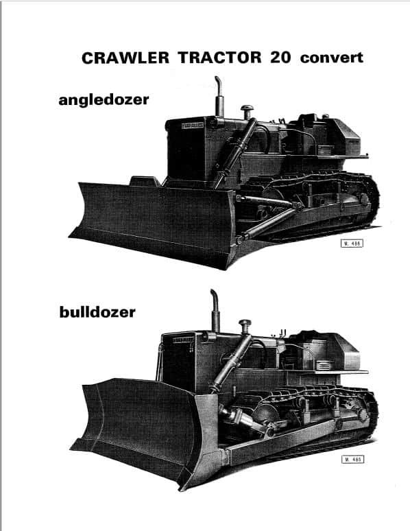 Fiatallis 20 Convert Crawler Tractor Repair Service Manual Fiatallis 20 Convert Crawler Tractor Repair Service Manual - Image 2