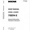 Kawasaki 70ZIV-2 Wheel Loader Repair Service Manual