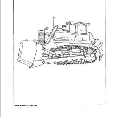 Fiatallis FD30C Crawler Dozer Repair Service Manual
