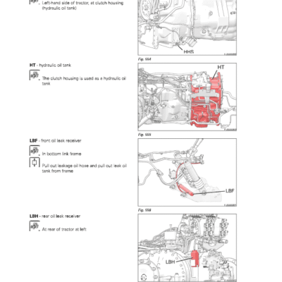Challenger 1038, 1042, 1046, 1050 Tractor Service Manual