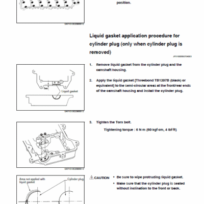 Hino Diesel Engine J08E-UN Service Manual