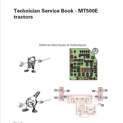 Challenger MT555E, MT565E, MT575E, MT585E, MT595E Tractor Workshop Manual