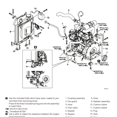 Takeuchi TB216 Compact Excavator Service Manual
