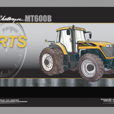 Challenger MT635B, MT645B, MT655B, MT665B Tractor Workshop Manual