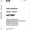 Kawasaki 65ZV, 65TMV Wheel Loader Repair Service Manual