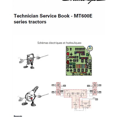 Challenger MT645E, MT655E, MT665E, MT675E, MT685E Tractor Workshop Manual