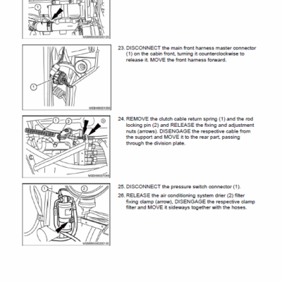 Valtra BM85, BM100, BM110, BM120, BM125i Tractor Service Manual