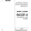 Kawasaki 135ZV-2 Wheel Loader Service Manual