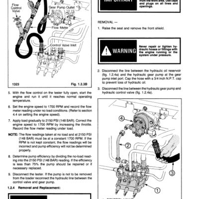 Ford CL-35, CL-45 Compact Loader Service Manual