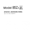 Kawasaki 85ZII Wheel Loader Service Manual
