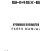 Sumitomo SH145X-6 Hydraulic Excavator Repair Service Manual