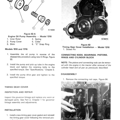 Ford 1310, 1510 and 1710 Tractors Service Manual