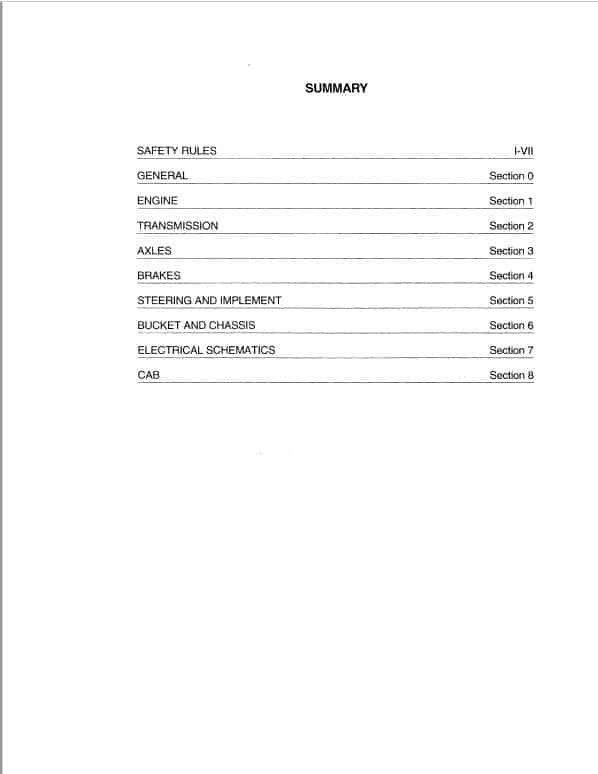 Fiatallis FR90 Wheel Loader Repair Service Manual Fiatallis FR90 Wheel Loader Repair Service Manual