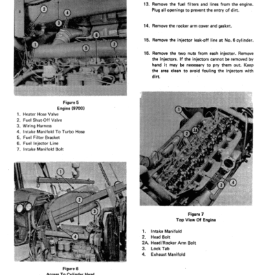 Ford 8700 and 9700 Tractor Service Manual