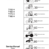 Valtra T133H, T153H, T173H, T193H Tractors Repair Manual