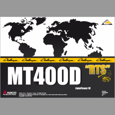 Challenger MT485D, MT495D Tractor Service Manual