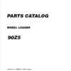 Kawasaki 90ZV Wheel Loader Repair Service Manual