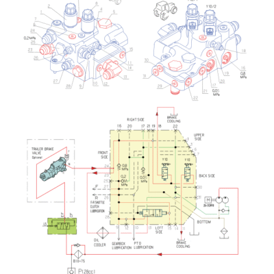 Valtra T132D, T152D, T162D, T172D, T182D, T202D Tractors Repair Manual