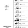 Valtra T153V, T163eV, T183V, T213V Tractors Repair Manual