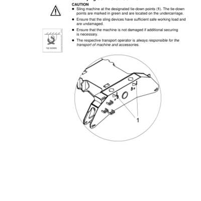Sennebogen 860.0.1002 Operators, Maintenance and Parts Manual