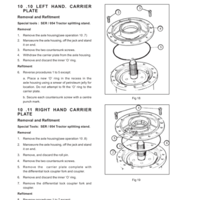Valtra E600 Tractors Service Repair Manual