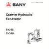 sany maintenance service manual Sany SY35U, SY35C Hydraulic Excavator Maintenance Service Manual