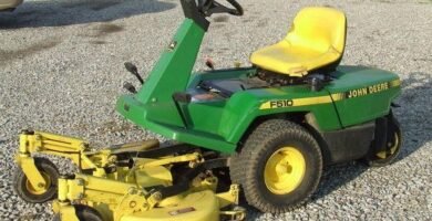 john deere f525 hydraulic problems