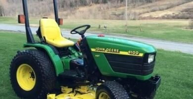 John Deere 4100 Compact Utility Tractor Transmission Operators Manual